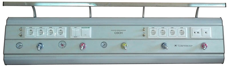 Световая настенная консоль серии ОЗОН МК-НД-1600-С2Т с расширенной приборной секцией